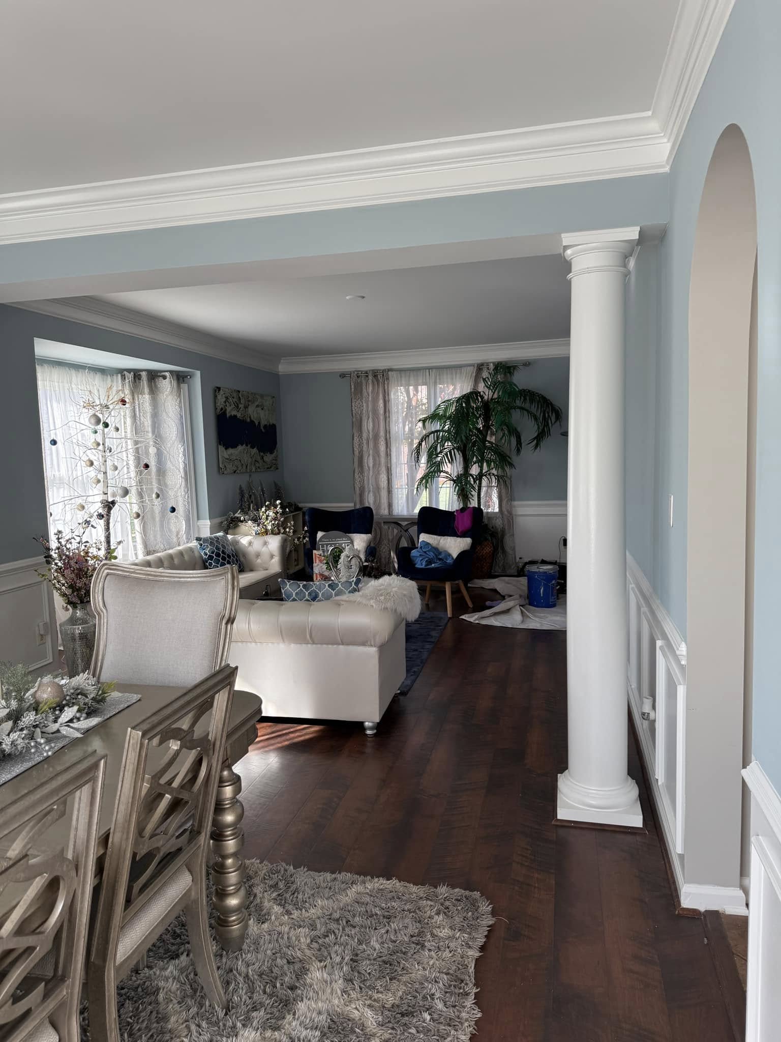 Clean Lines & Classic Charm: A Living Room Refresh in Baltimore