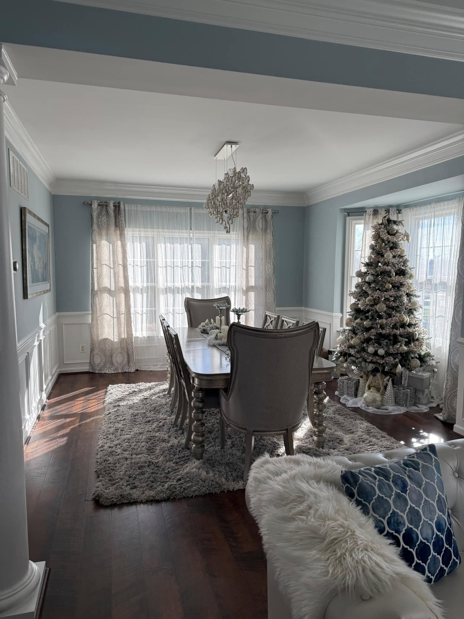 How We Transformed a Traditional Baltimore Dining Room into A Bright, Elegant Retreat