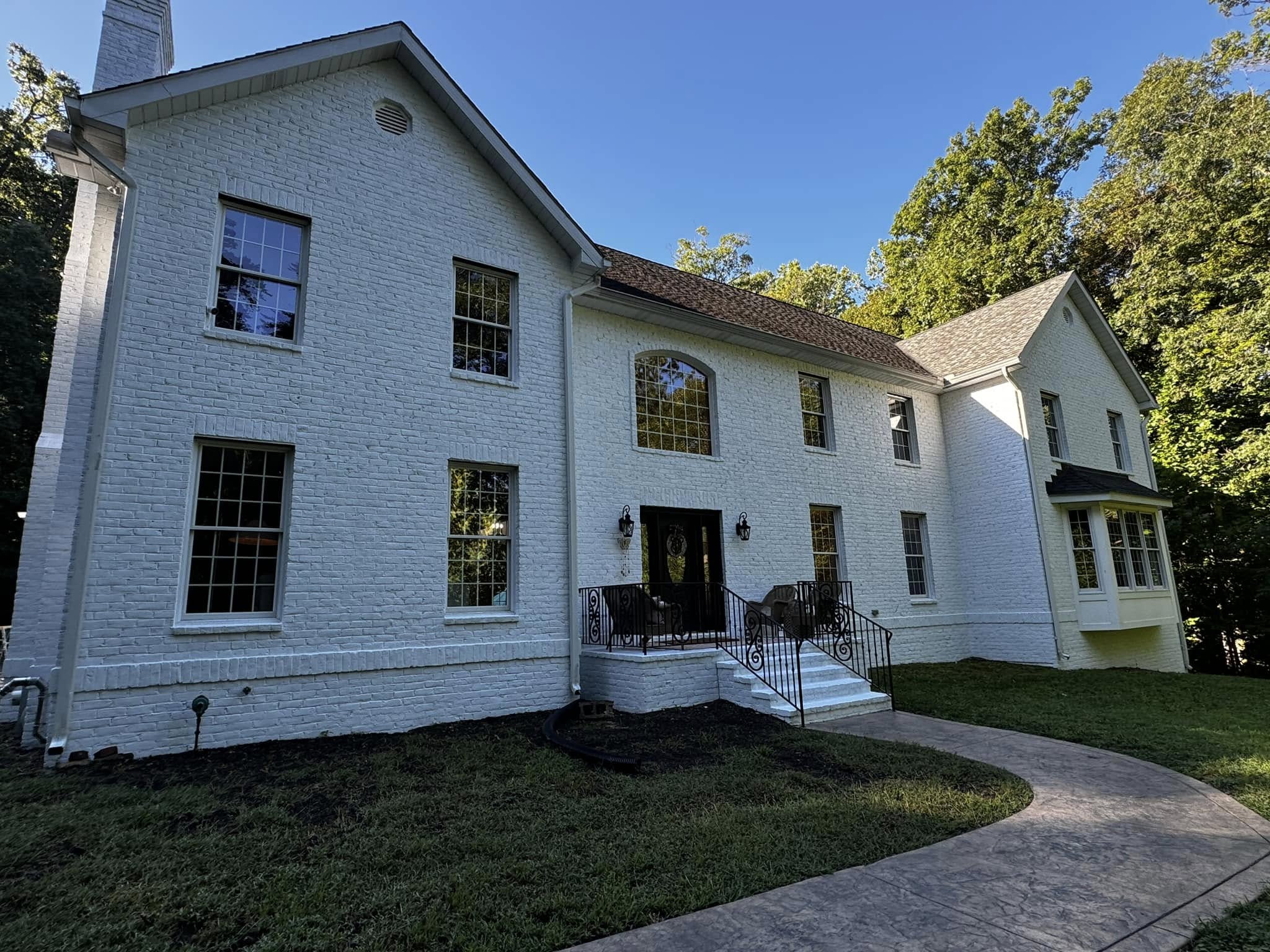 A Fresh Start in Finksburg: Transforming a Brick Home with Bright, Lasting Color